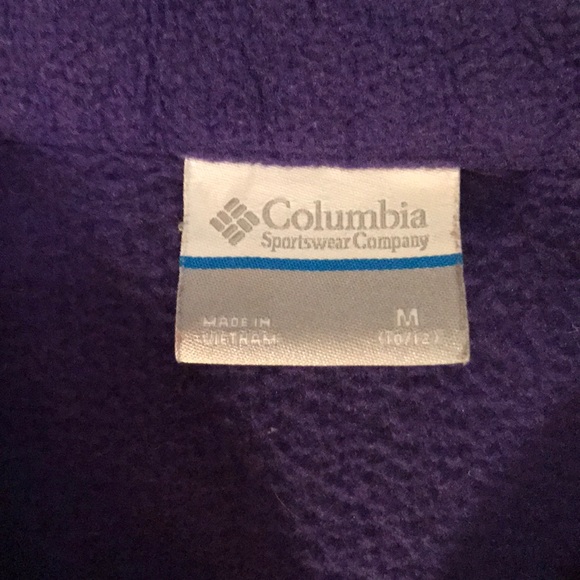 Purple kids full zip sweatshirt - Picture 6 of 6