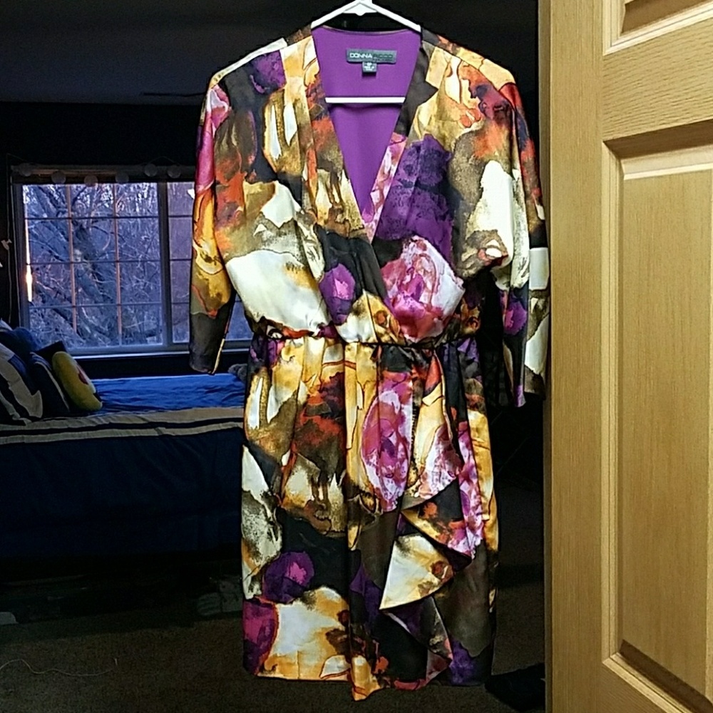 Donna Ricco Silk Dress