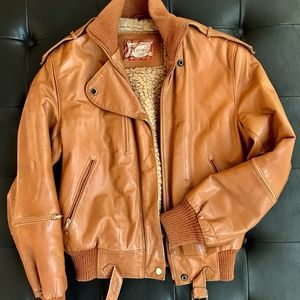 Vintage leather jacket