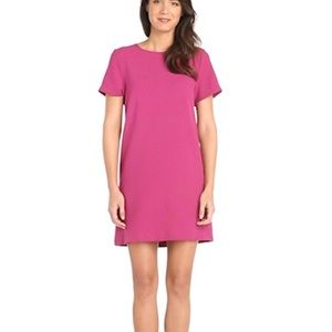 Felicity & Coco Pink Crepe Shift Dress