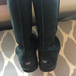 Classic Tall Ugg Boots - Black, size 10