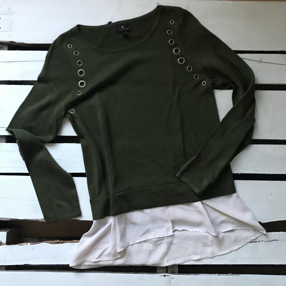 Olive blouse