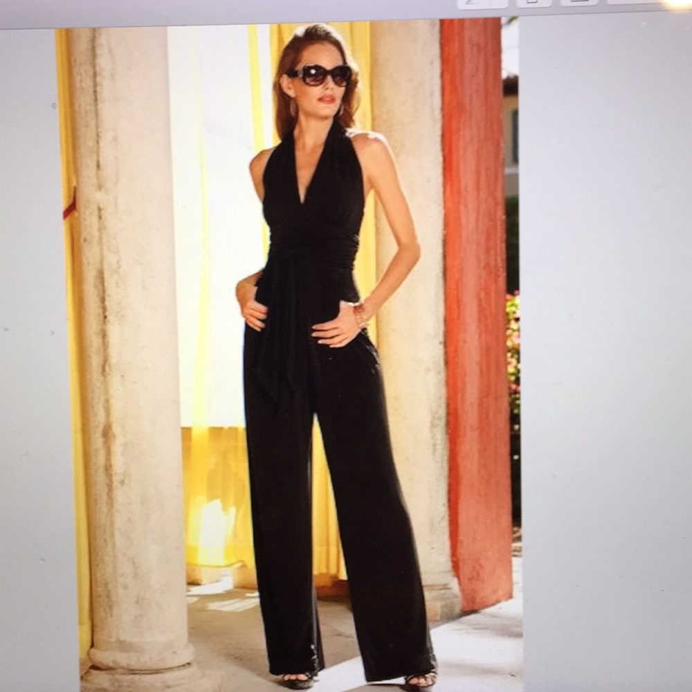 Boston Proper runched front jumpsuit