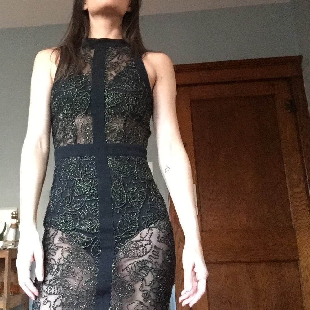 New well-made Aria rebel sheer dress