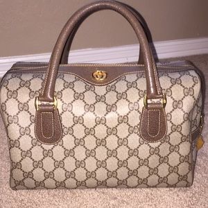 Gucci Vintage Monogrammed Handbag
