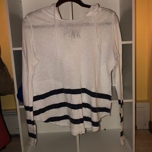 VS Pink White swing sweatshirt