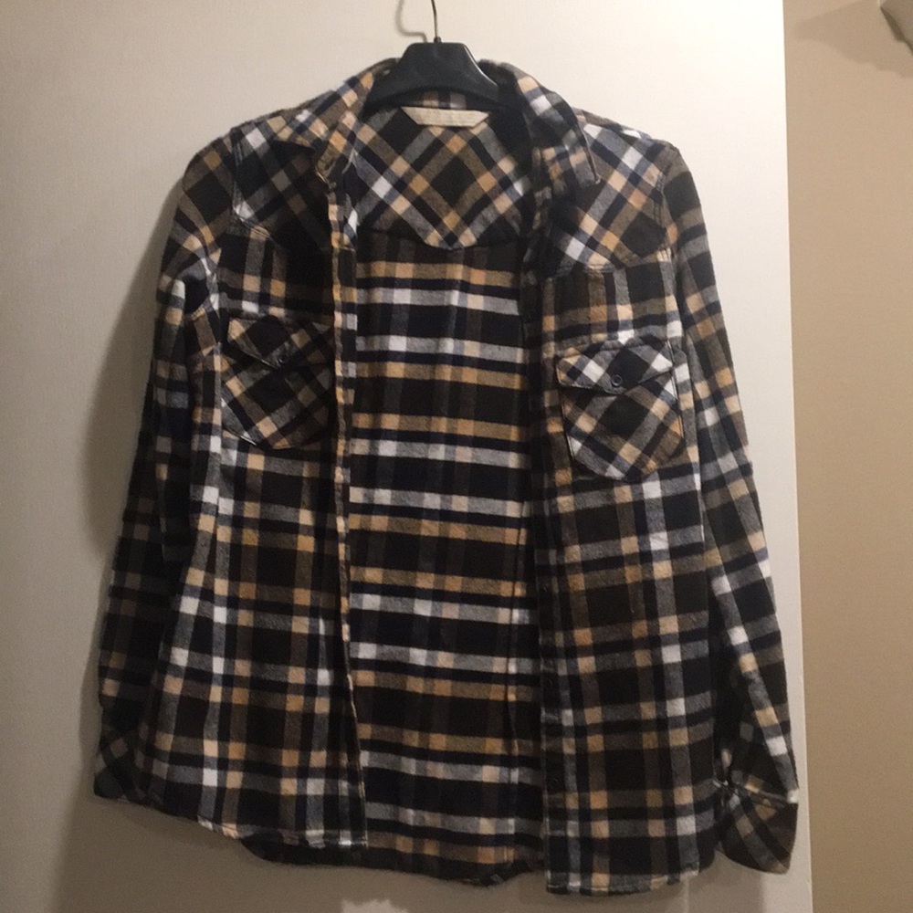 Zara plaid shirt