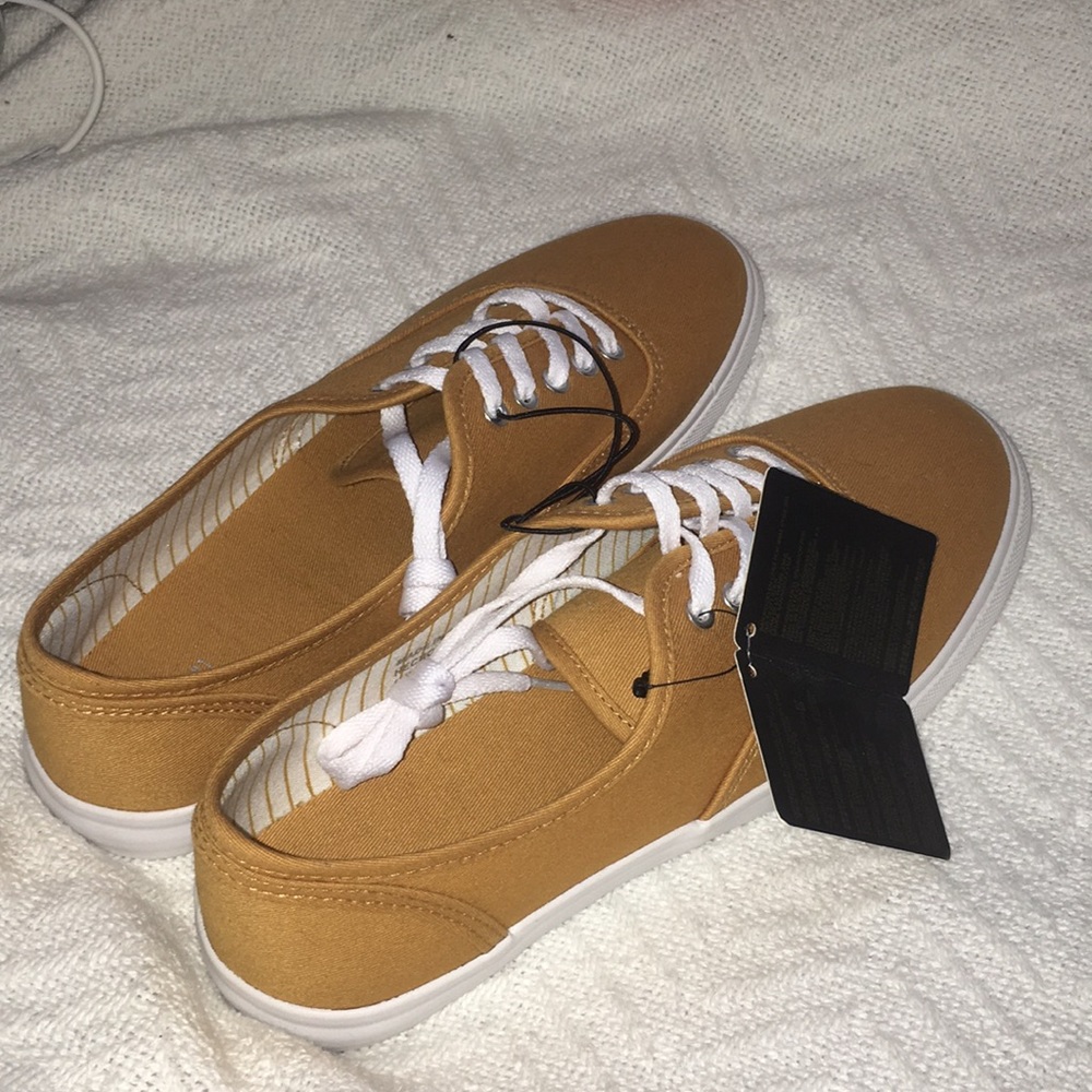 like vans yellow shoes