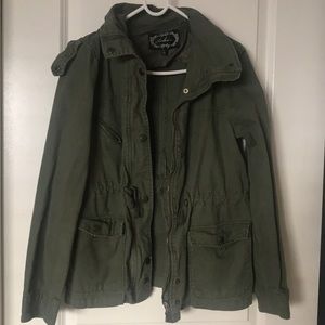 Olive green jacket