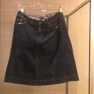 Gap denim skirt