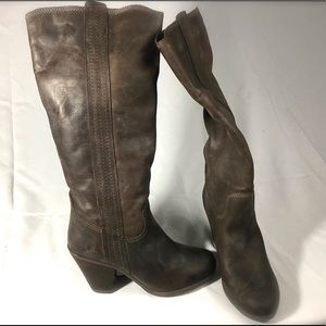 Aldo mid-calf Leather Boots (New)