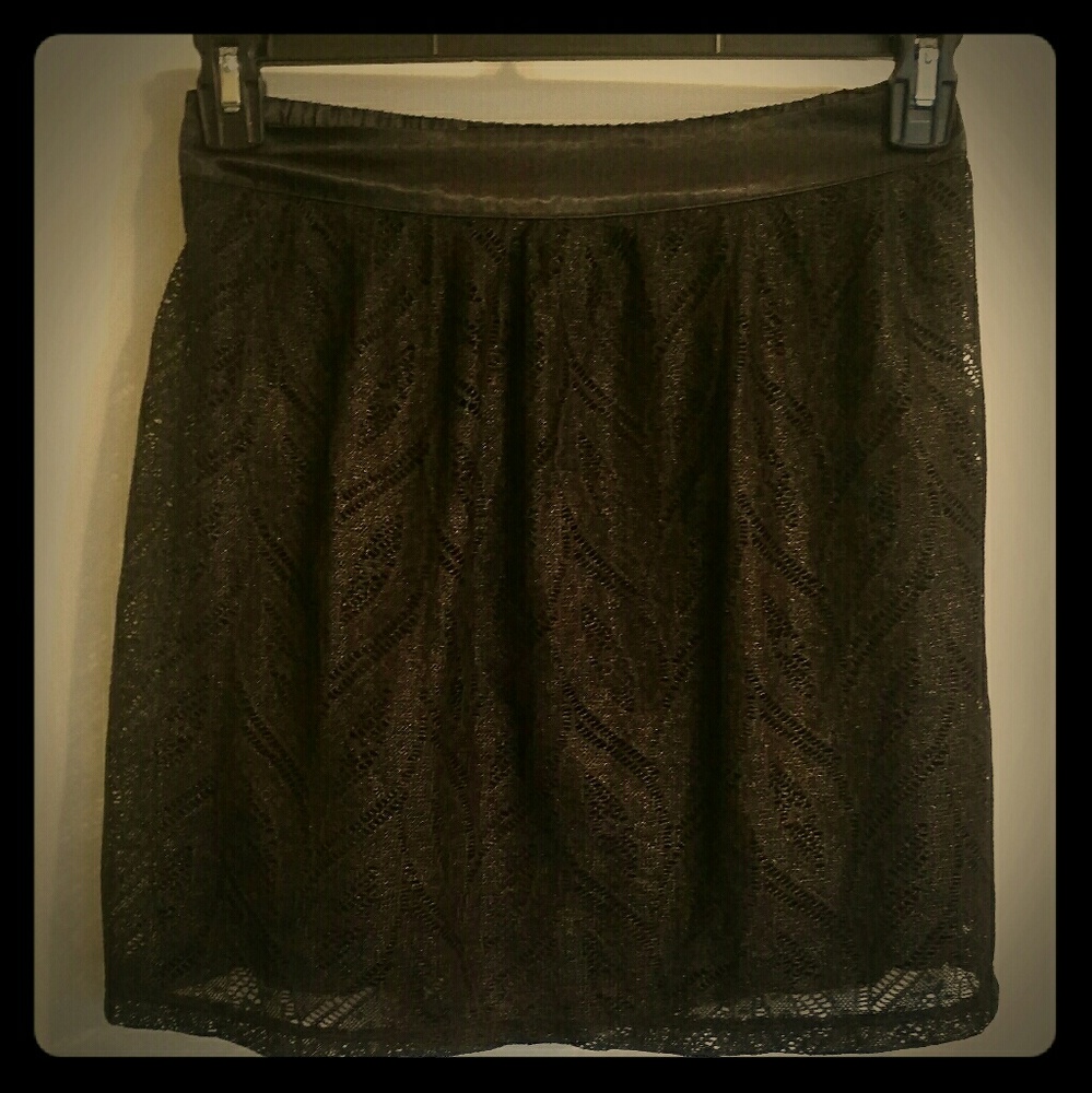 Nollie black skirt nwt