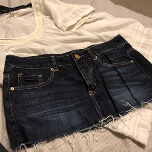 American Eagle Outfitters denim skirt