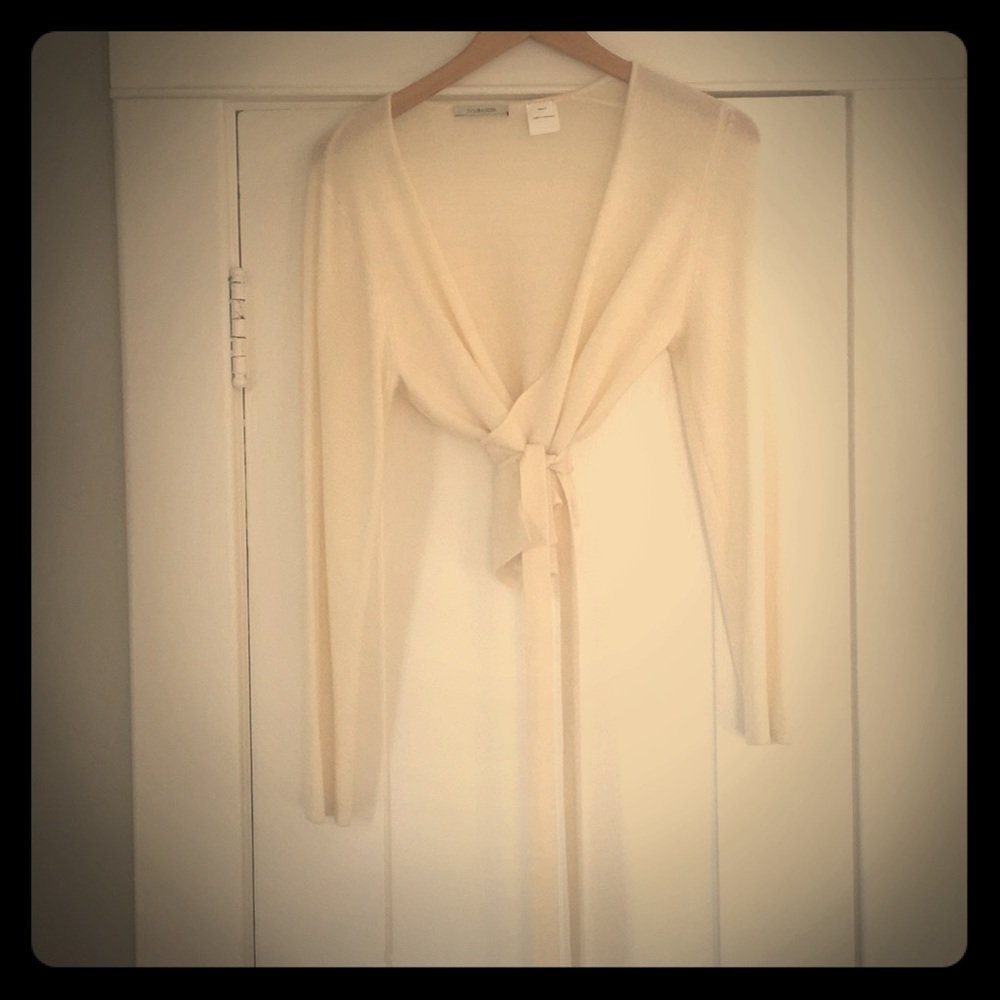 New BHLDN Angelina Wrap Sweater Large