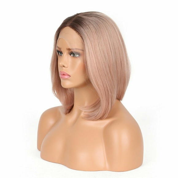 Ombre Pink Beauty LaceFront Wig main image 6