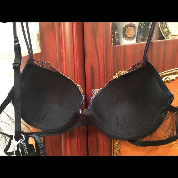 La Perla Paisley Pushup Bra 34В - Picture 7 of 9
