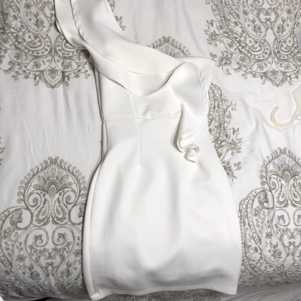 One Shoulder Mini Dress