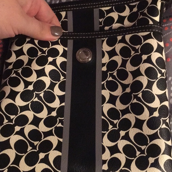 Genuine Leather Coach Crossbody - Picture 3 of 3