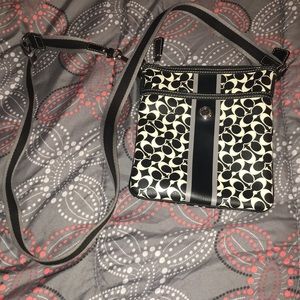 Genuine Leather Coach Crossbody