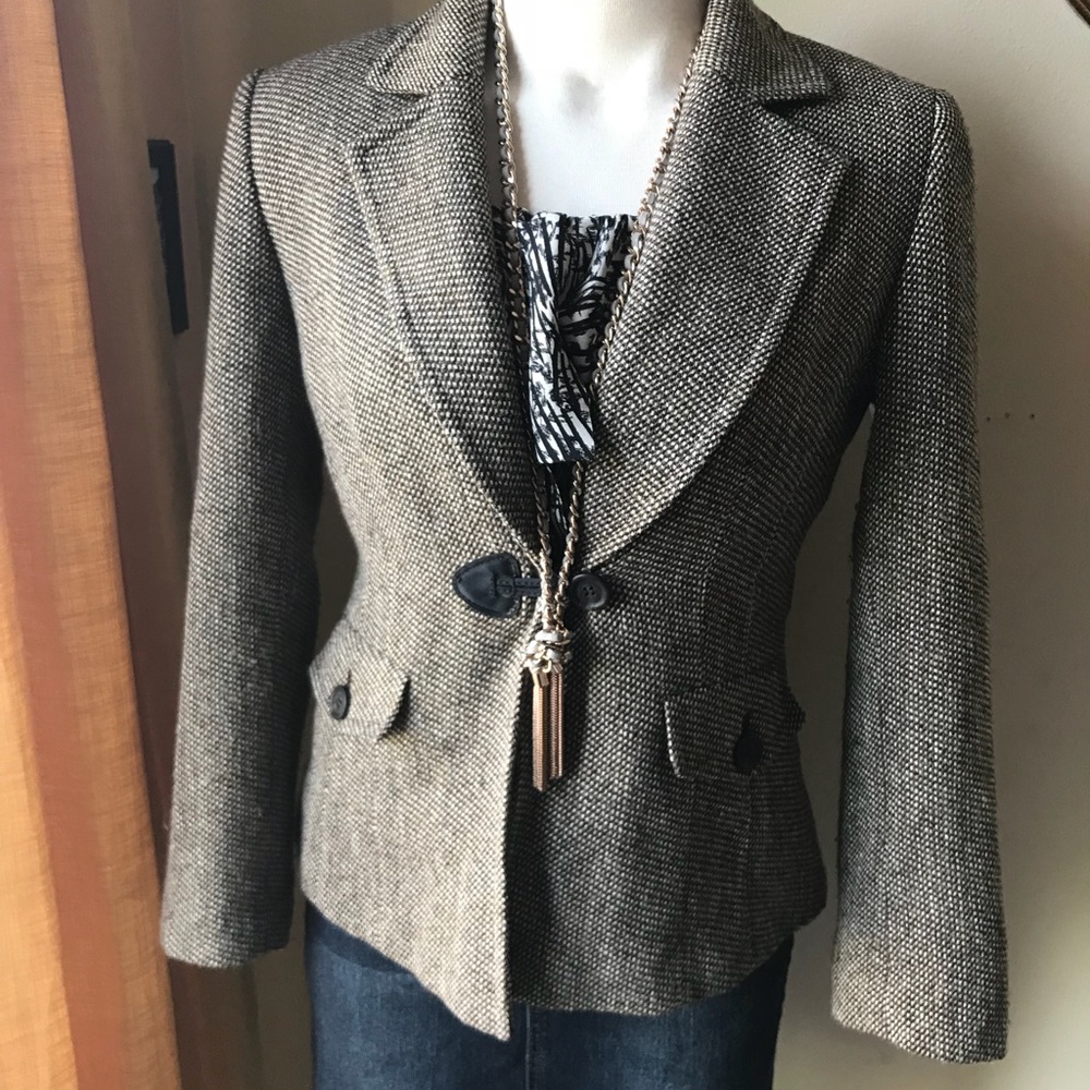 Brown blazer