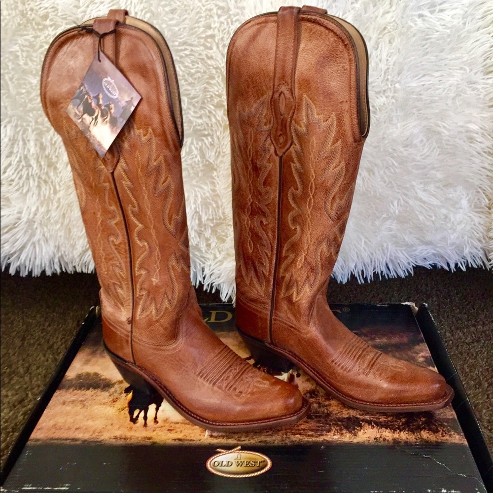 Old West cowboy boots