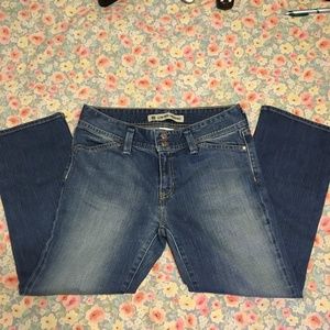 NWOT Gap Low Rise Cropped Stretch Sz 10R