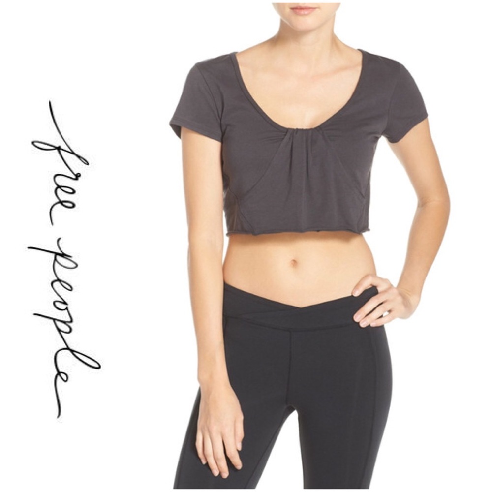 BNWT FP Movement Start It Up Cropped Shirt