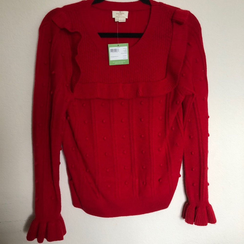 Kate Spade Red Sweater