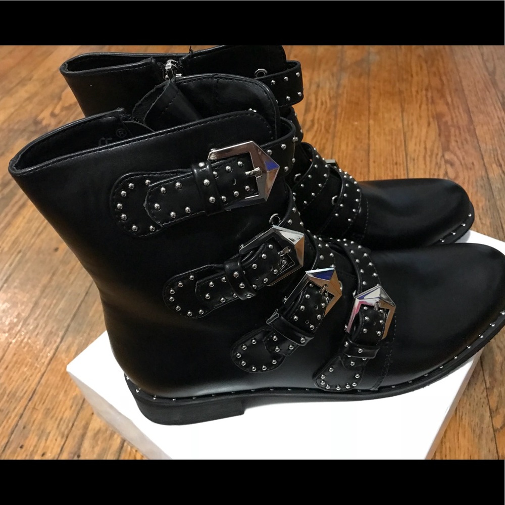 Studded boots