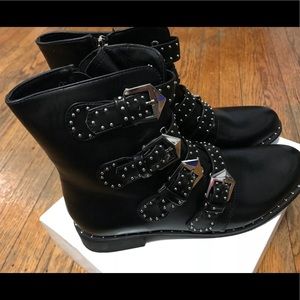 Studded boots