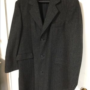 Men’s wool dress coat