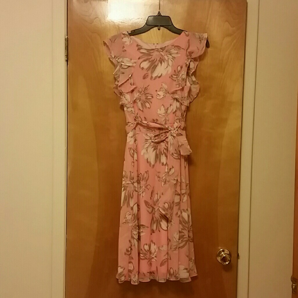 Elegant pink dress