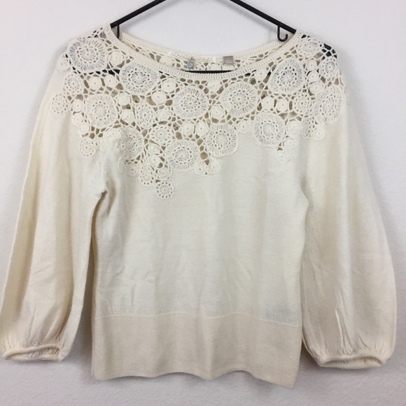 Anthropologie Sweaters - Anthro | Knitted & Knotted Crop Sweater