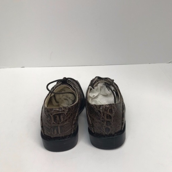 Jimi Jaymz Shoes Little Boy Brown Dress Shoes With Laces Jimi Jaymz