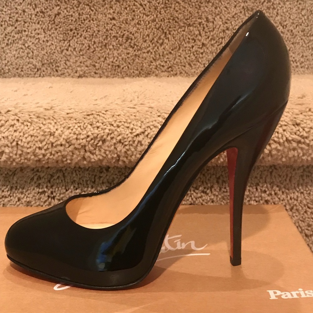 Authentic Christian Louboutin Feticha 120 Size 40