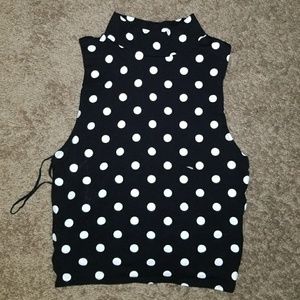 Polka Dot crop top