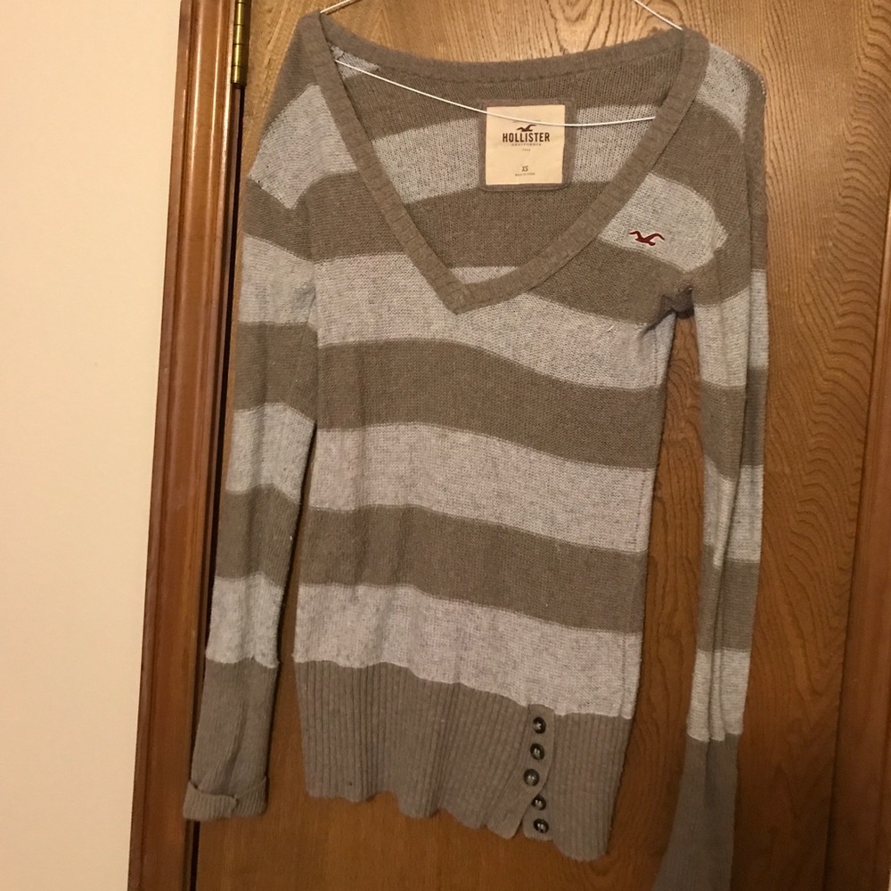 Hollister striped sweater