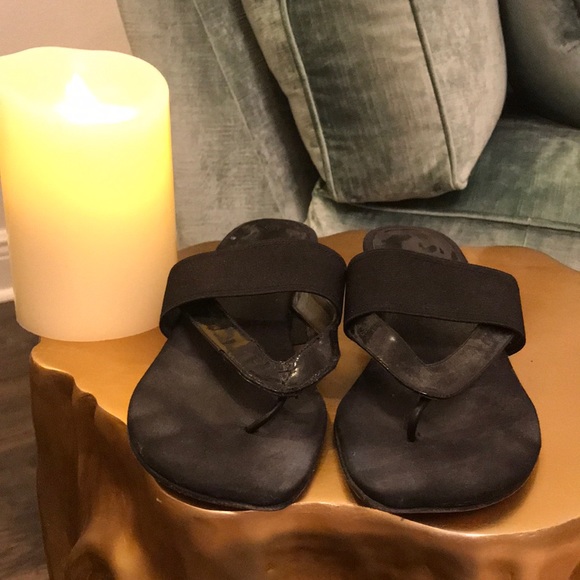 Stuart Weitzman Black Mules - Picture 1 of 7