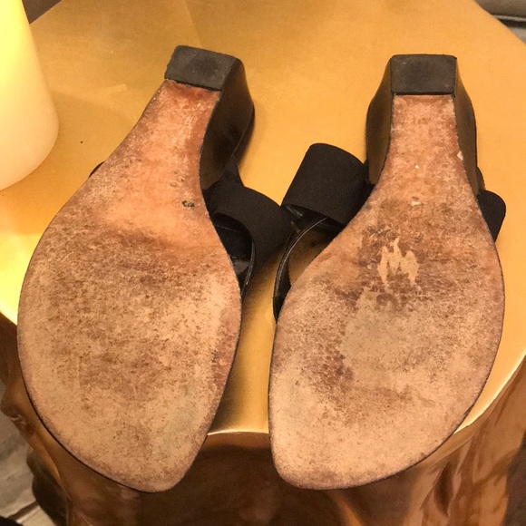 Stuart Weitzman Black Mules - Picture 6 of 7