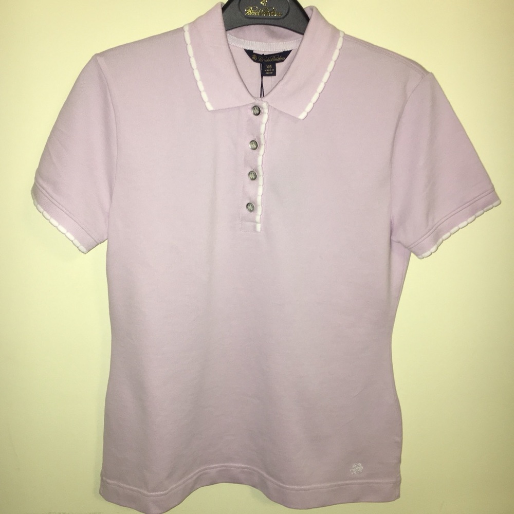 Lavender Polo Top