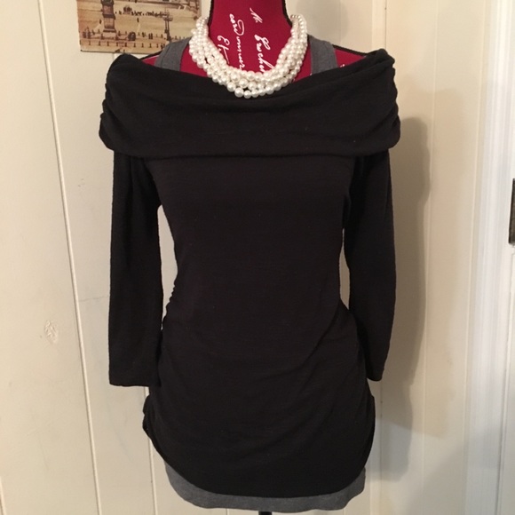 Simple Cowl-Neck Fitted Sweater {No Boundaries} - Picture 5 of 8