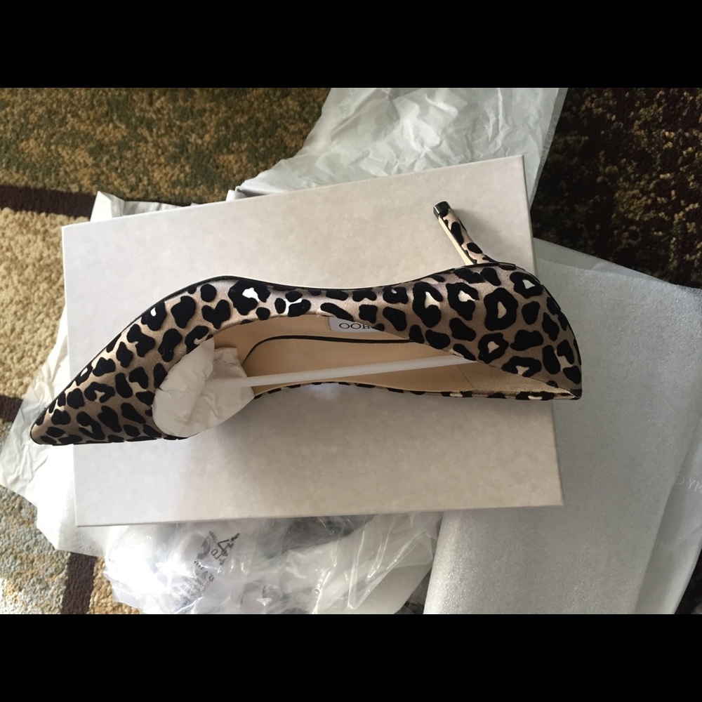 JIMMY CHOO
Romy 60 leopard-print devor pumps - Picture 4 of 7