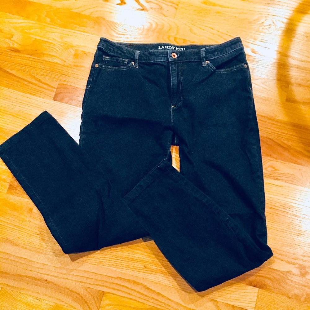 Lands End denim jeans sz 12