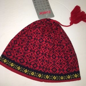 Swix Ski Hat Wool Acrylic Blend Beanie New