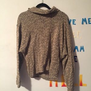 American Apparel Cowl Turtleneck Sweater