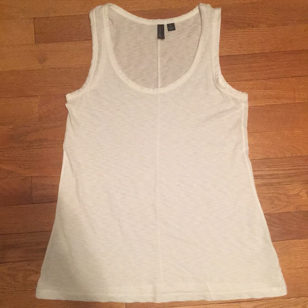 White tank top