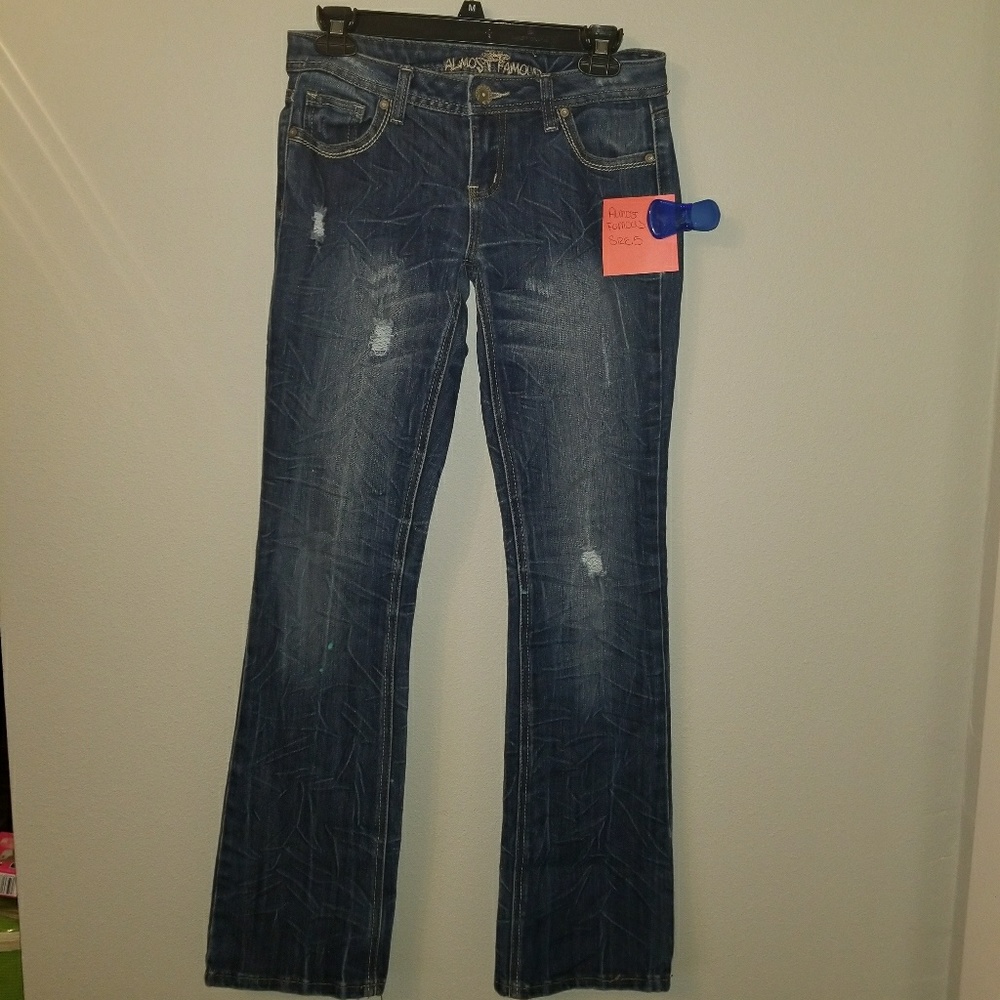 Almost Famous slightly distressed