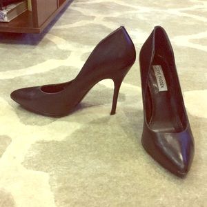 Black Matte Pumps - worn twice