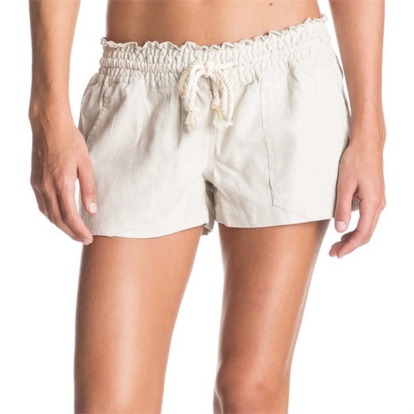 roxy drawstring shorts
