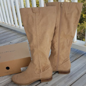 Indigo Rd. Chuckie Faux Suede Riding Boots